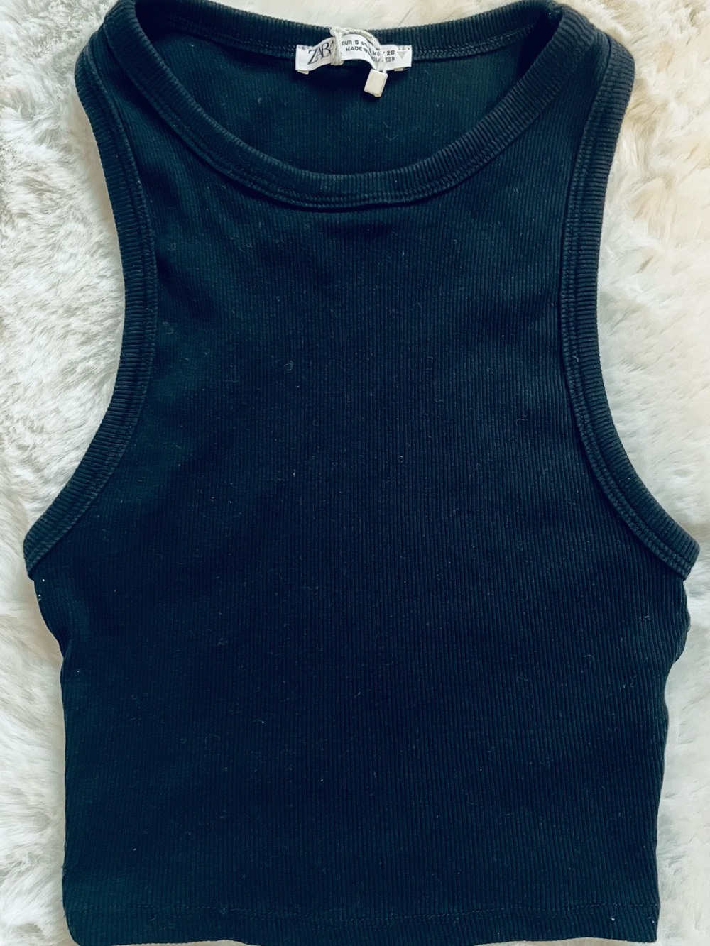 Zara Black Tank Top
